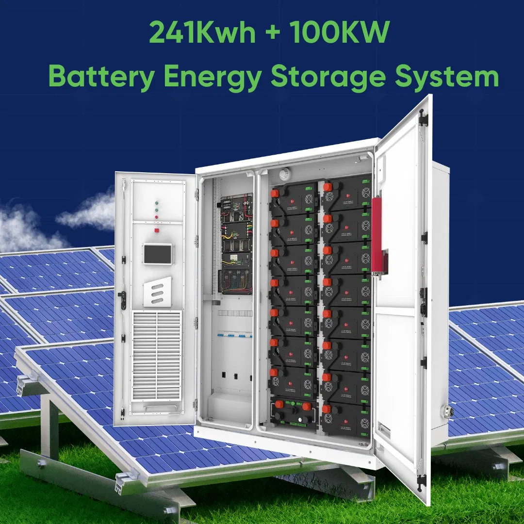 Bess 241kwh 100kw Commercial Energy Storage System for Peak Shaving &amp; Backup Power