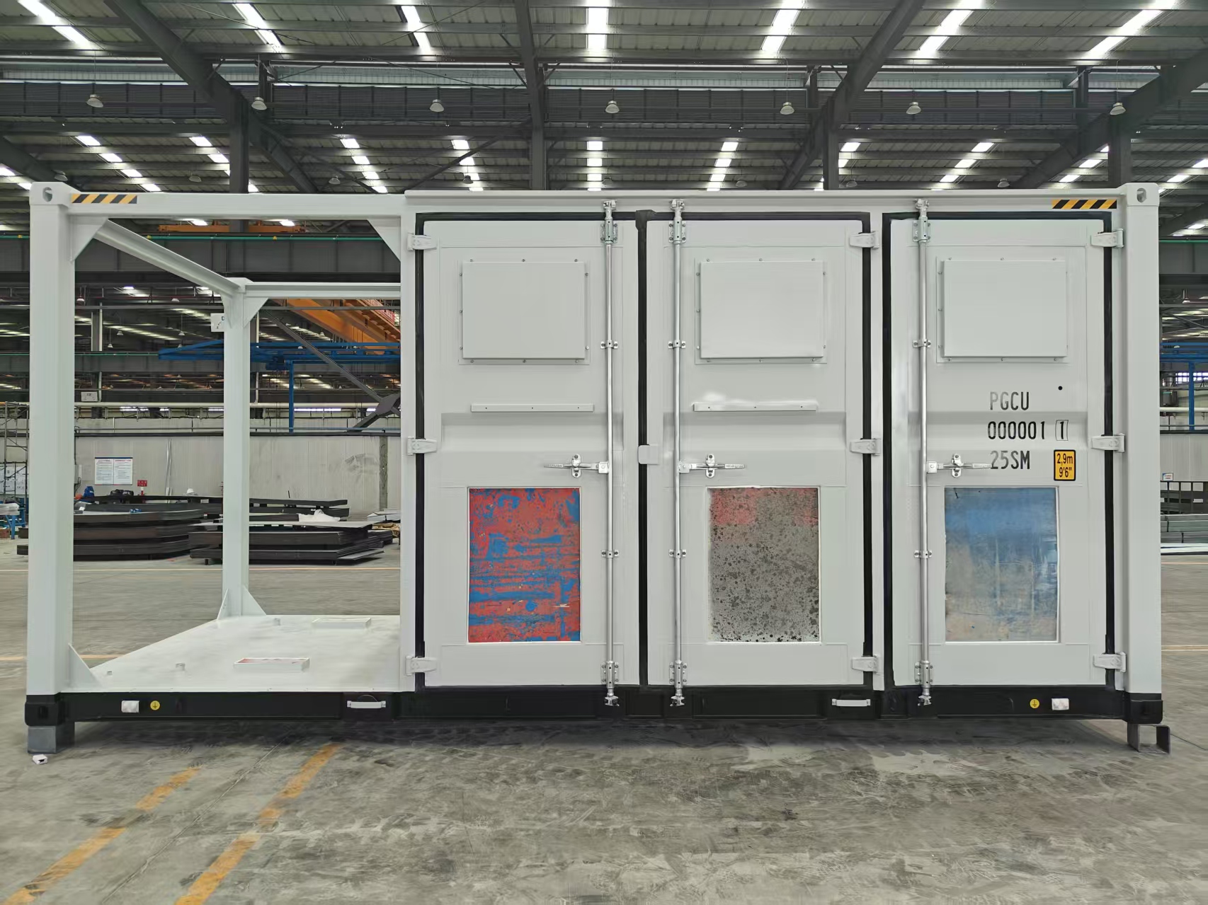Containerized Bess Puji 1mw 2mw 20ft 40ft Solar Battery Energy Storage System CE Standard CN ZHE