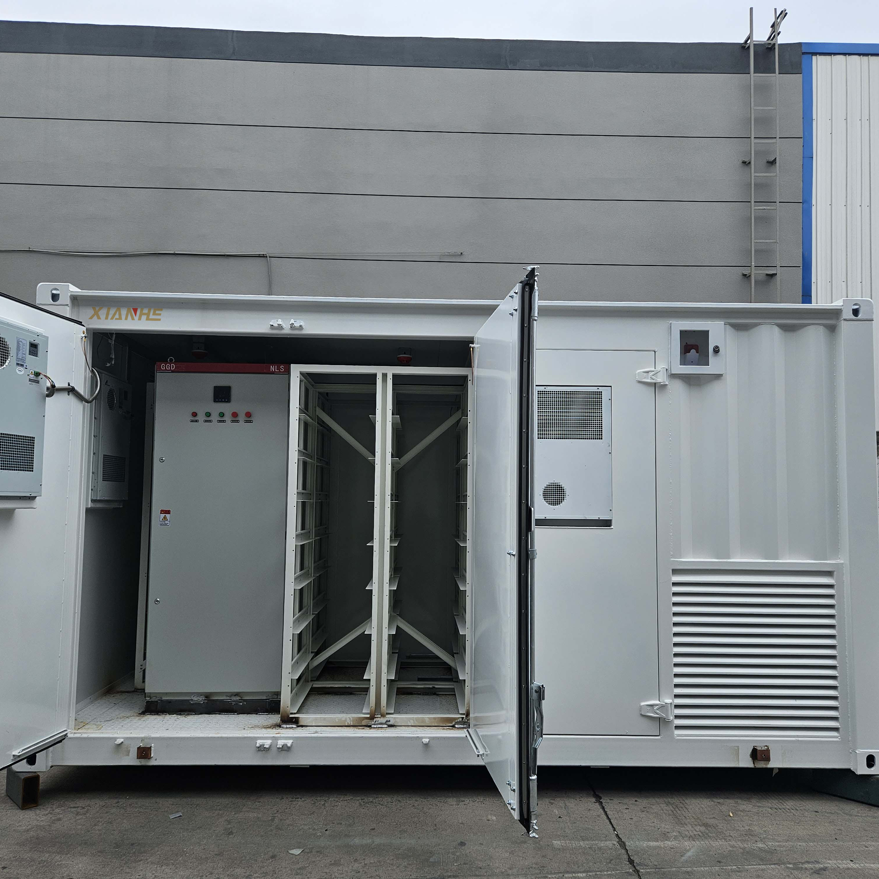 Factory Price BESS Lithium Battery System 500Kw 1MWH 20Ft 40Ft Container Lithium Battery Storage for Commercial Energy