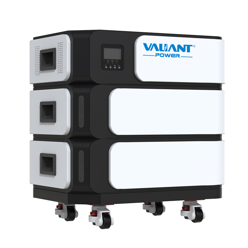 Lithium Battery Packs for Solar Energy Systems-Stackable LiFePO4 Residential Energy Storage System 10kwh with BMS