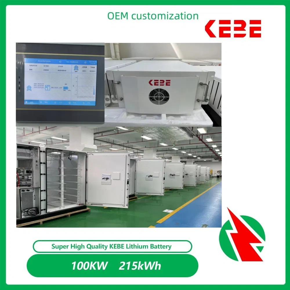 241kwh 0.096$/Wh 125kw 250kw 500kwh Bess Distributed All-in-on Battery Pack Lithium Cell LiFePO4 Battery Solar Storage Energy System