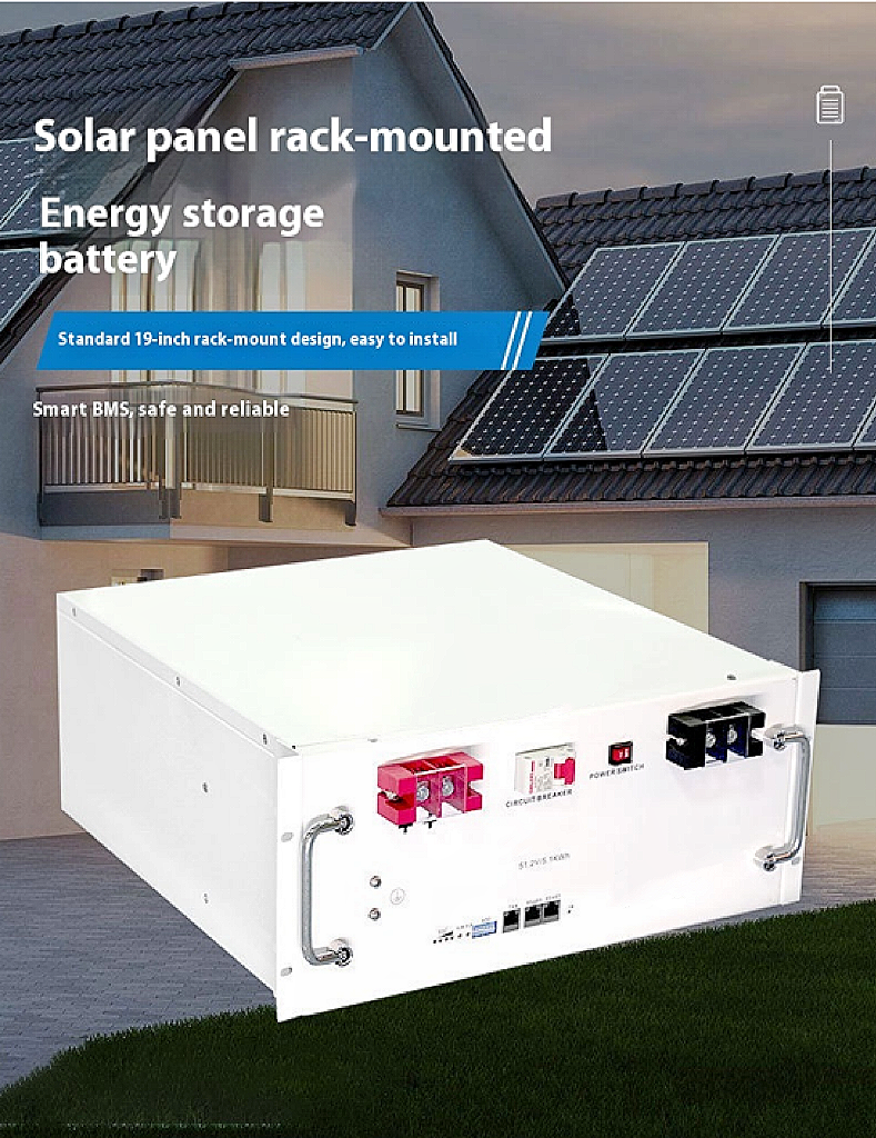 Home Solar Energy Storage System 51.2V 314Ah LiFePo4 Lithium Battery Pack 16kWh for Residential Use
