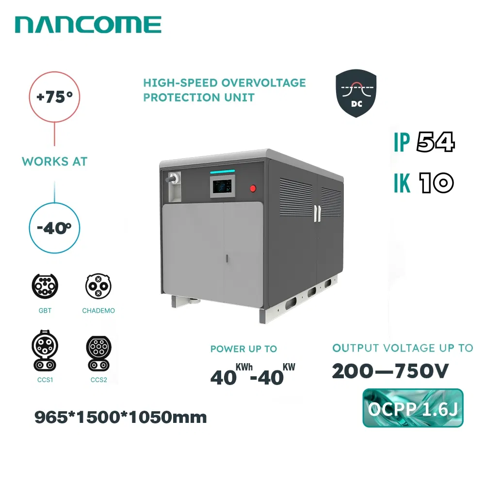 Nancome Smart Energy Storage System for EV Charging Support with Hybrid Inverter