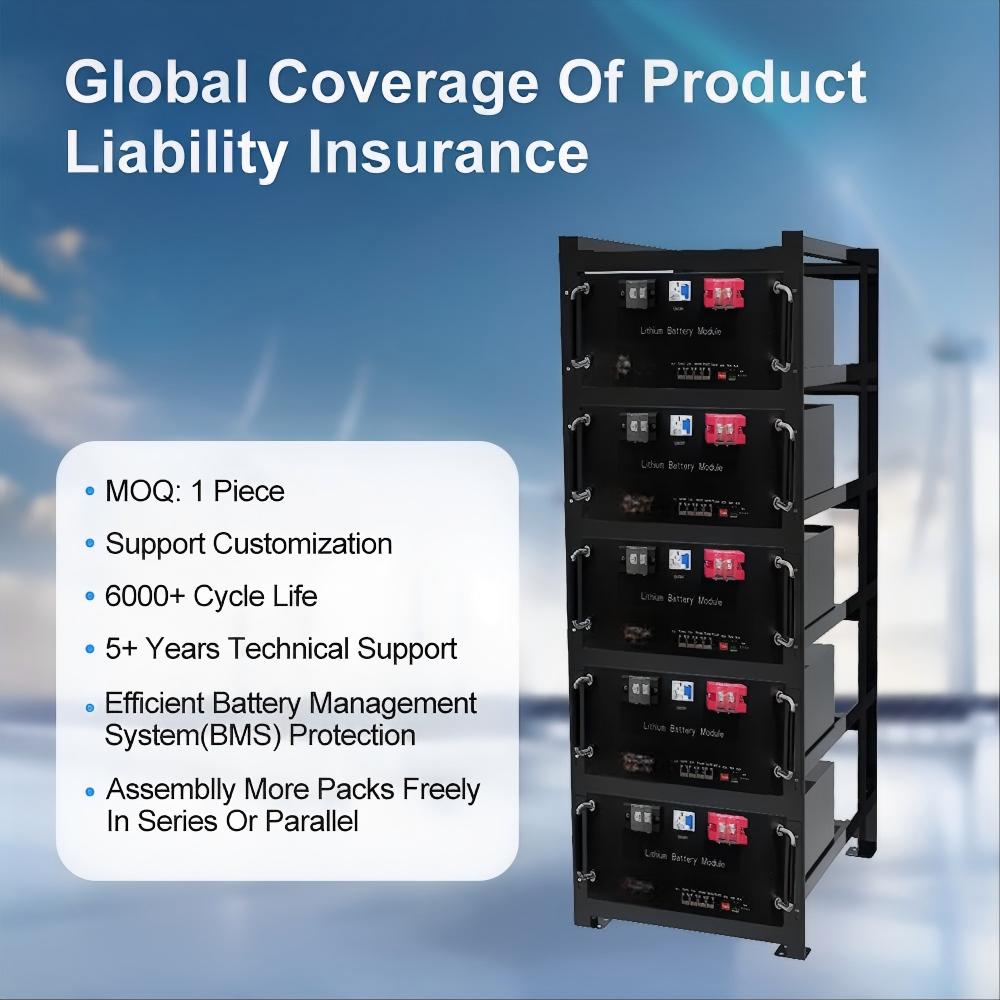 Residential Energy Storage Unit 12kWh 48V 51.2V LiFePO4 OEM ODM Available Expandable for Home Solar Backup Systems
