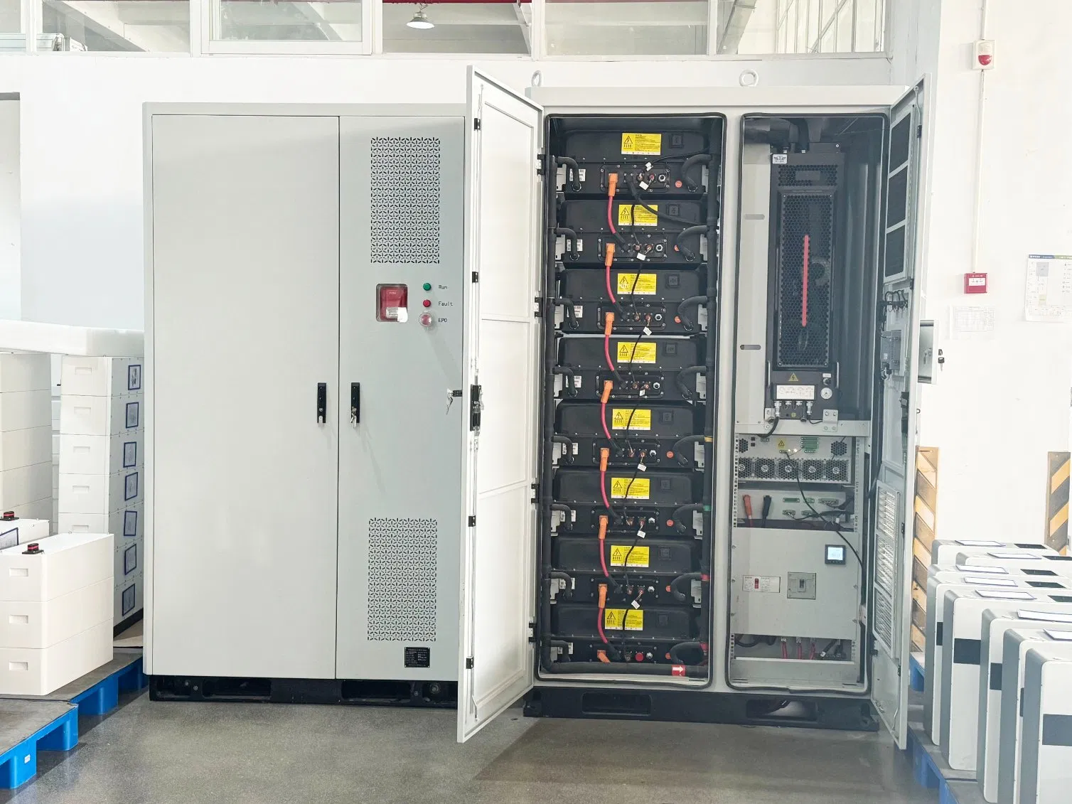 Factory Direct 50kw 100kwh High Voltage All-in-One Battery Energy Storage System LiFePO4 Outdoor Cabinet Air Cooling for Commercial Industrial Peak Shaving