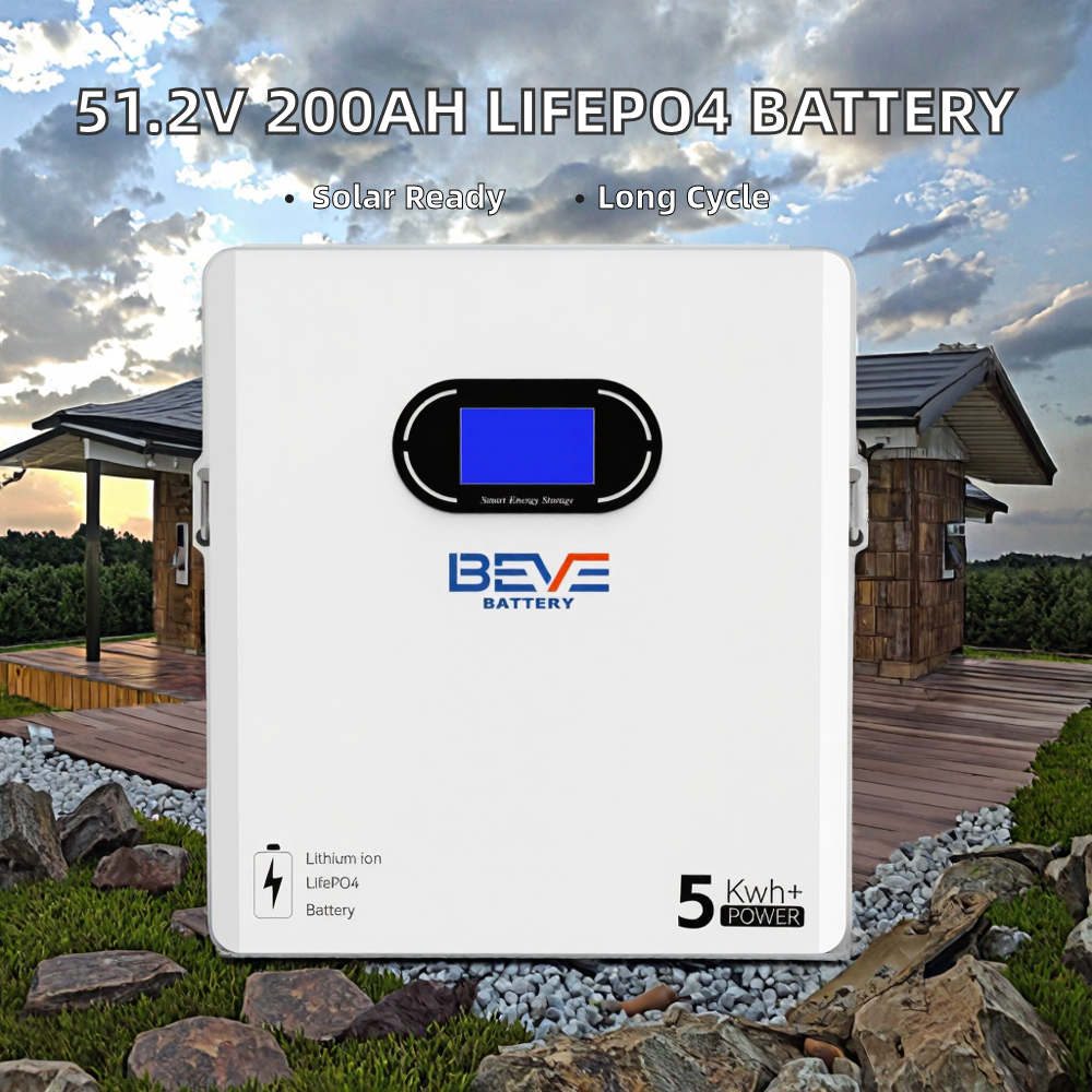 Residential Energy Storage System 5kWh LiFePO4 Battery Home Solar Power Wall for Off-Grid Backup