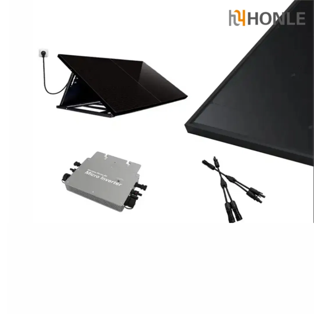 Solar Panel with Micro Inverter 800W Home Energy Storage System Roof Balcony Renewable Energy Generation