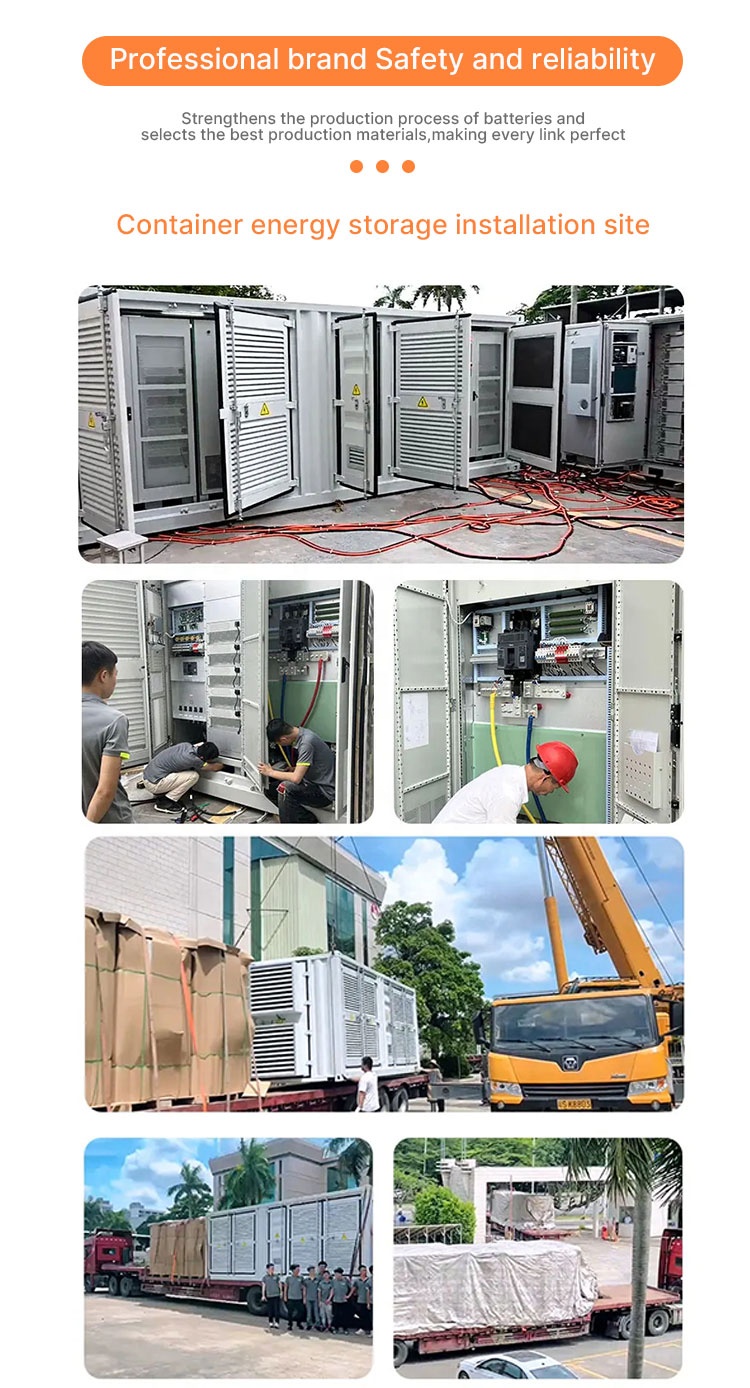 20ft 1000kwh BESS 500kw Battery Container System Hybrid off Grid on Grid 1MWH Solar Storage Battery