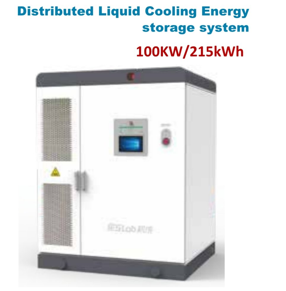 Customized OEM 100kw Distributed Liquid Cooled Energy Storage Power Supply System with CE TUV Certificates