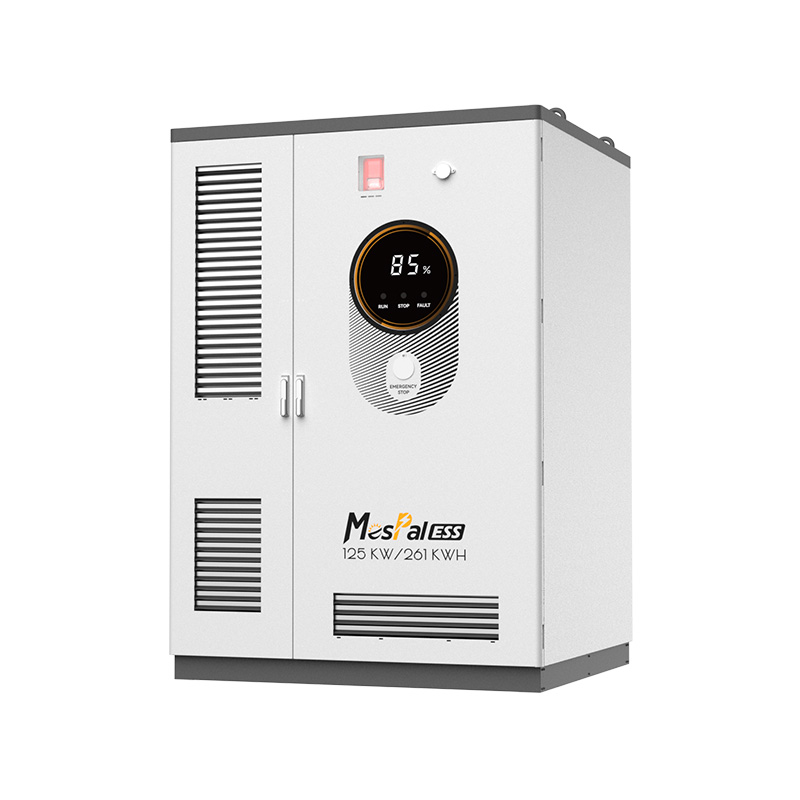 Containerized 125KW 1261KWH 1MWH 2MWH KVA Solar Power System Outdoor Battery Cabinet ESS Container LFP Energy Storage System