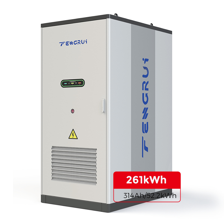 Outdoor 125kW 261kWh BESS Industrial and Commercial Energy Storage System All in One LiFeP04 Battery Storage System With PCS
