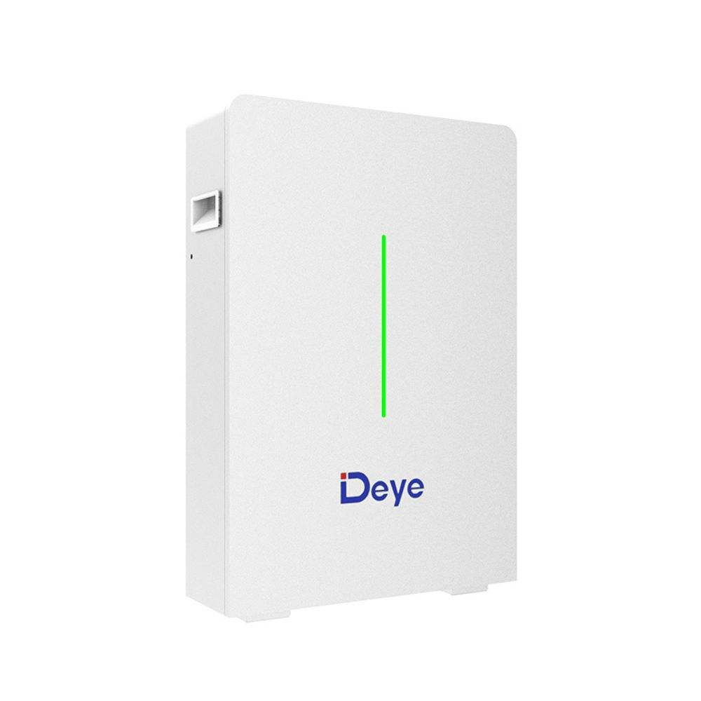In Stock Deye Lithium Battery 10kwh RW-G10.6 51.2v 208ah Solar System Low Voltage Lifepo4 Wall Mounted 6000+ Cycles