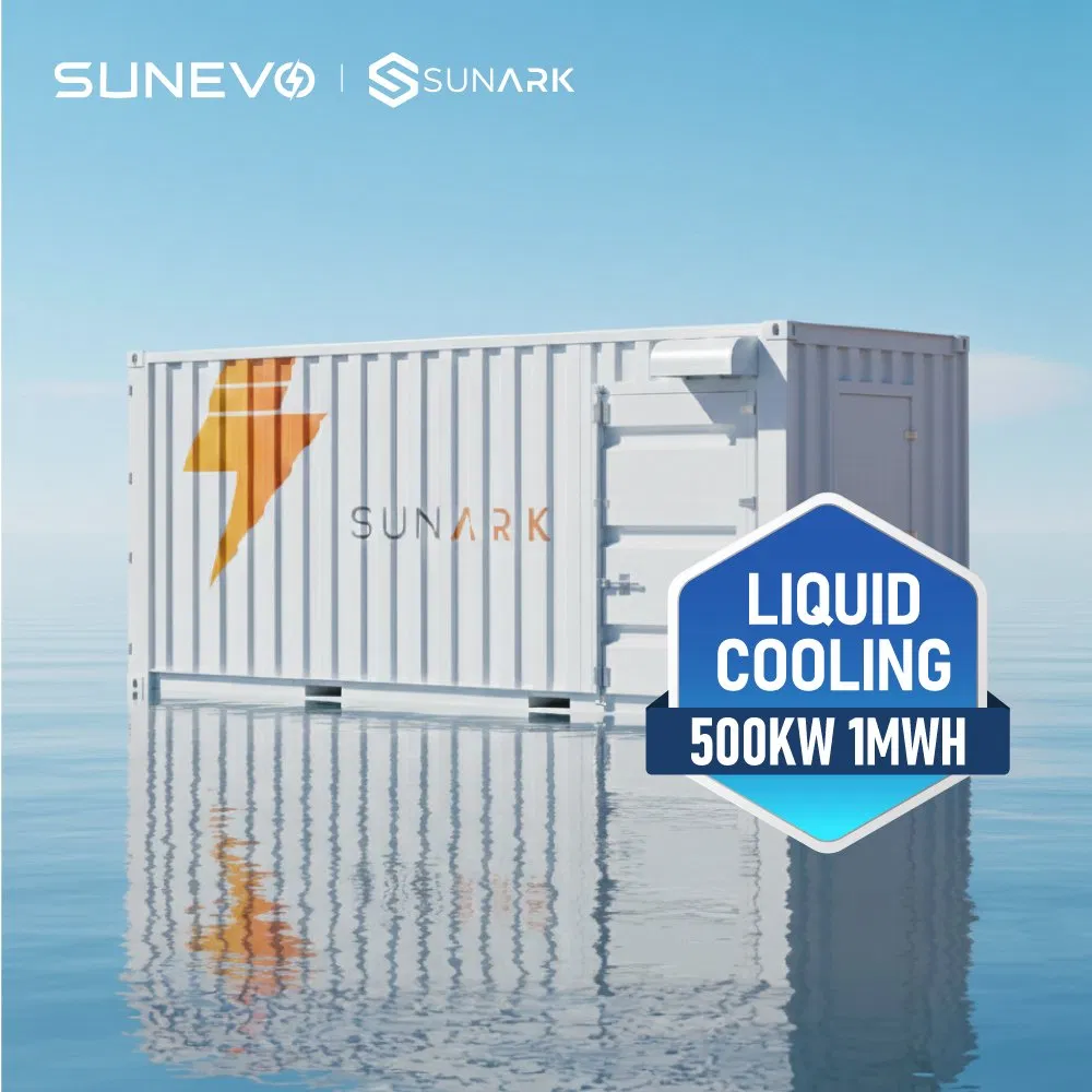 Sunark 500kw 1mwh Large Scale Battery Storage System with Video Monitoring Control for Utility Scale Energy Stations