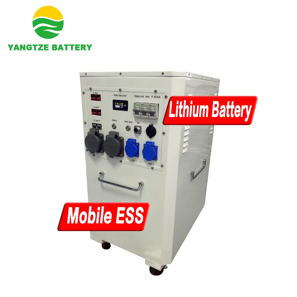 Yangtze Mobile Energy Storage System with EV Charging Gun &amp; Inverter