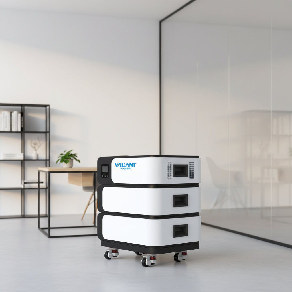 Lithium Battery Packs for Solar Energy Systems-Stackable LiFePO4 Residential Energy Storage System 10kwh with BMS
