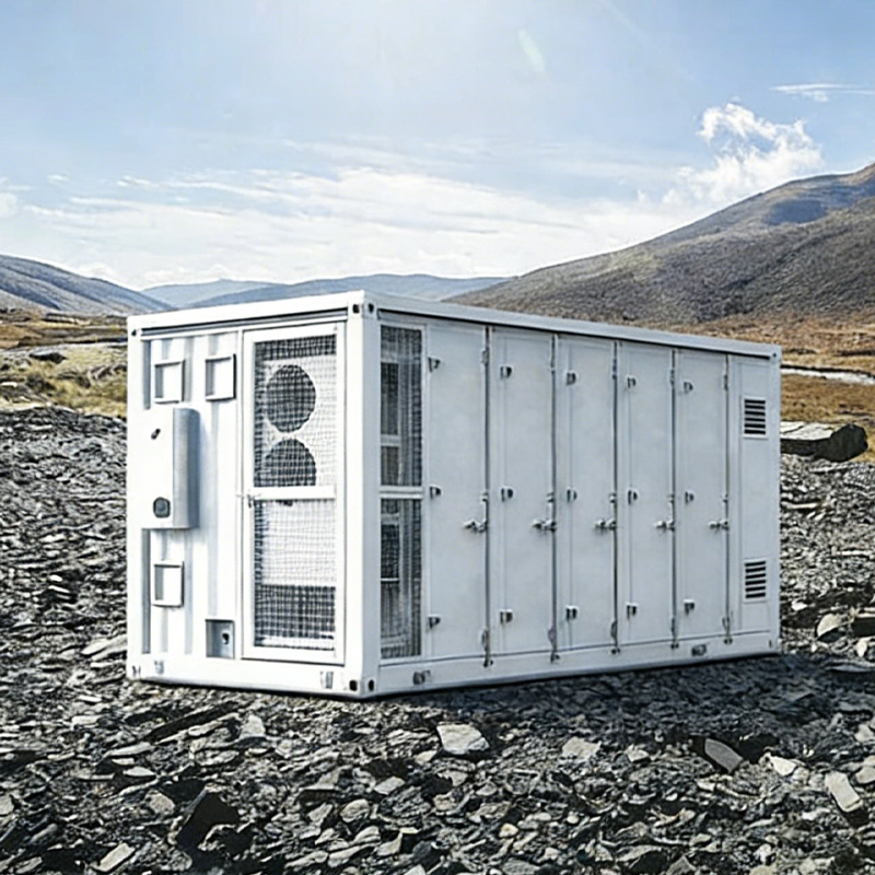 Solar Hybrid Containerized Energy Storage System for African Industrial Zone , Installation Containerized Energy Storage System
