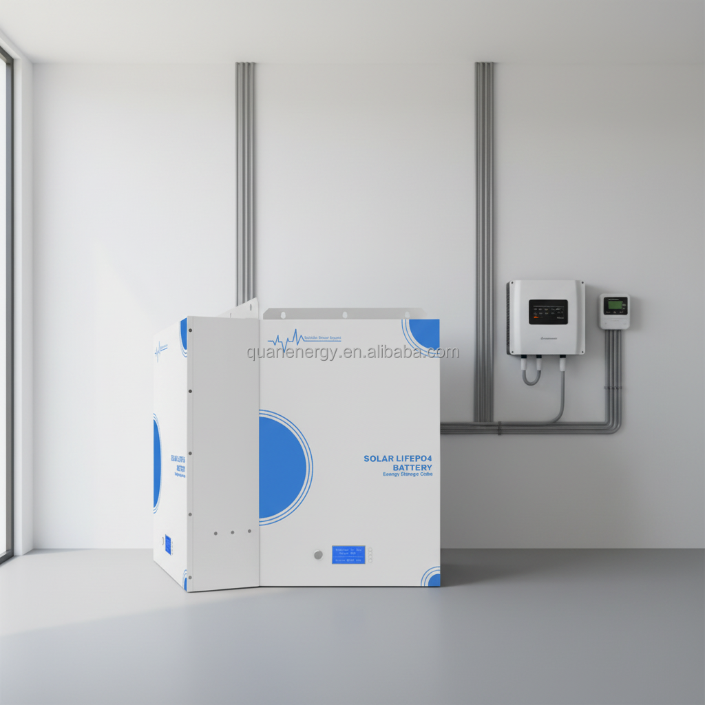 48V200Ah Smart Home Energy Storage System 48V200Ah LFP Lithium Ion Battery 6000 Cycles 80% DoD CAN Wall-Mounted All-In-One