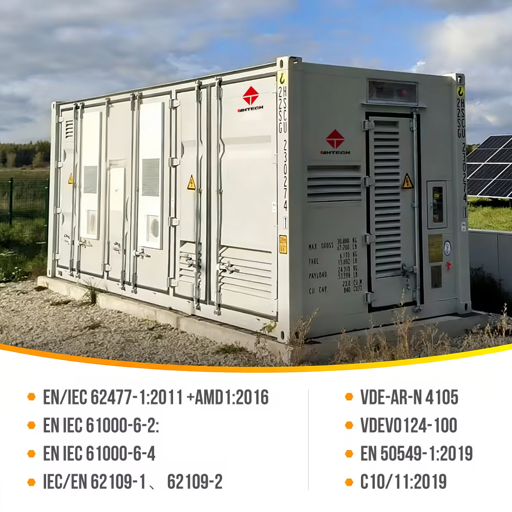 Solar Energy Battery Storage System 500Kwh 1Mwh 5Mwh Bess Containerized Energy Storage Battery