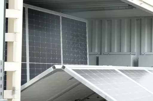 MWh-Class Commercial Containerized Energy Storage System (BESS), Liquid Cooling LiFePO4 Battery for Industrial Solar Micro-Grid