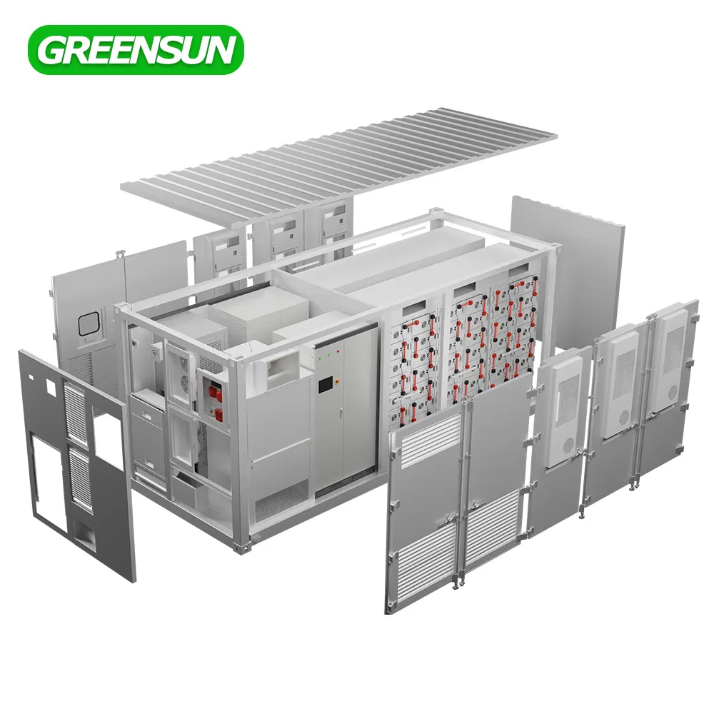 Greensun 1.2mwh Commercial Energy Storage System with 20FT Bess Container