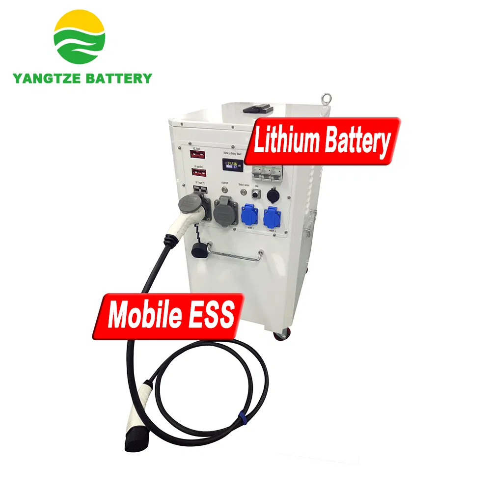 Yangtze Mobile Energy Storage System with EV Charging Gun &amp; Inverter