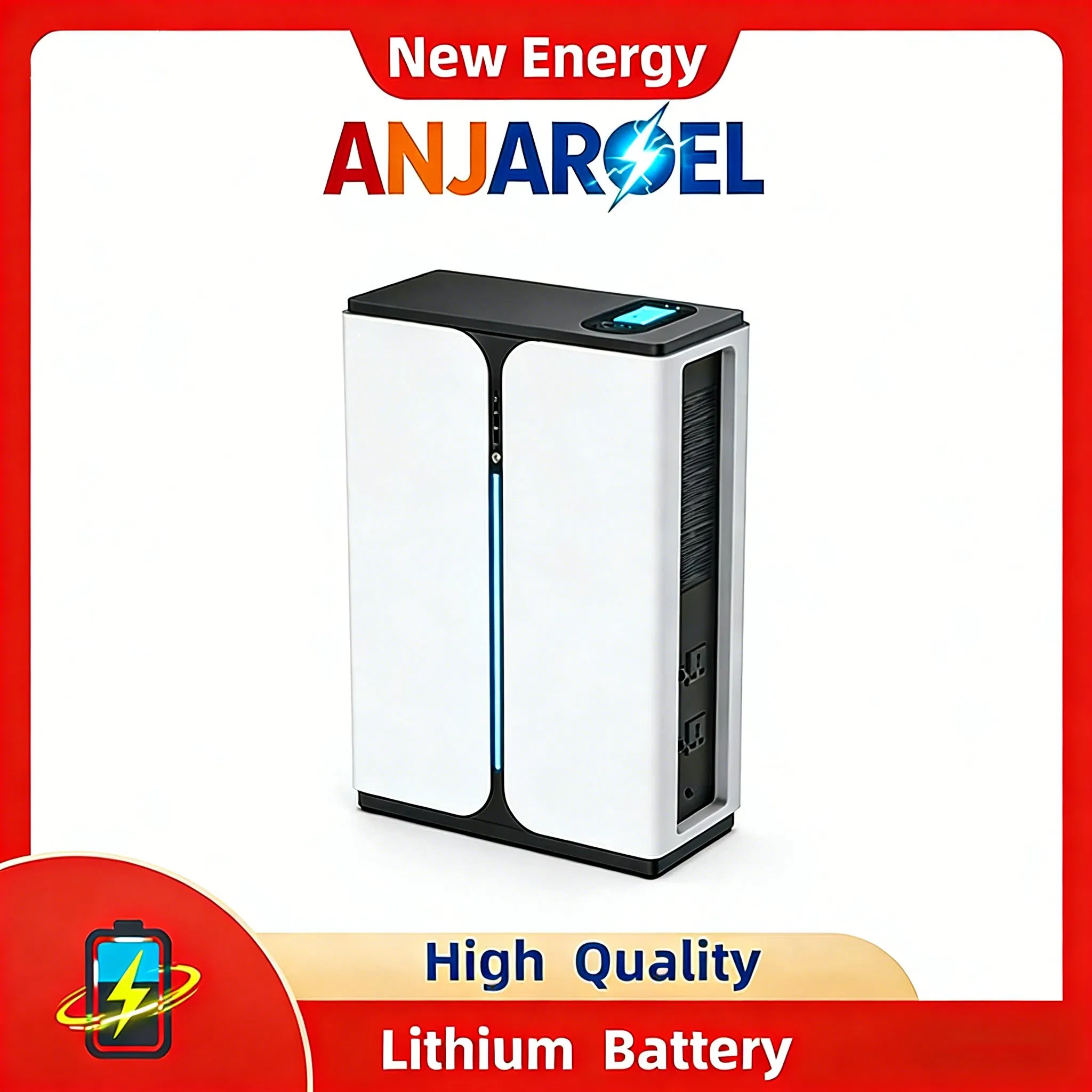 Lithium Cell 51.2kwh Grid Energy Storage Battery, 51.2V LiFePO4 System for Peak Shaving &amp; Load Shifting