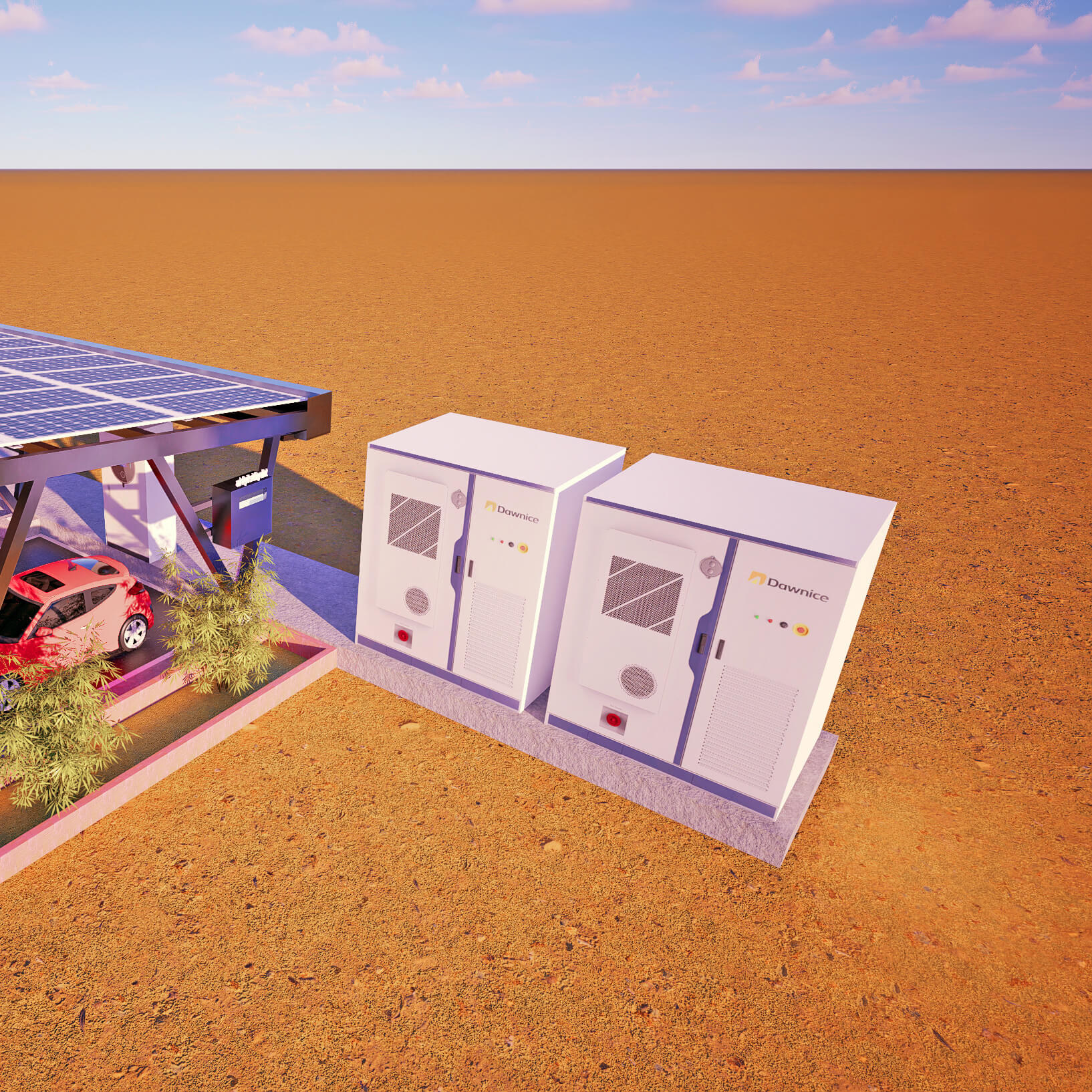 Outdoor All in One 75kWh 150kWh 200kWh 300kWh Solar Battery Energy Storage System Microgrid BESS with PCS+ Lithium Batteries