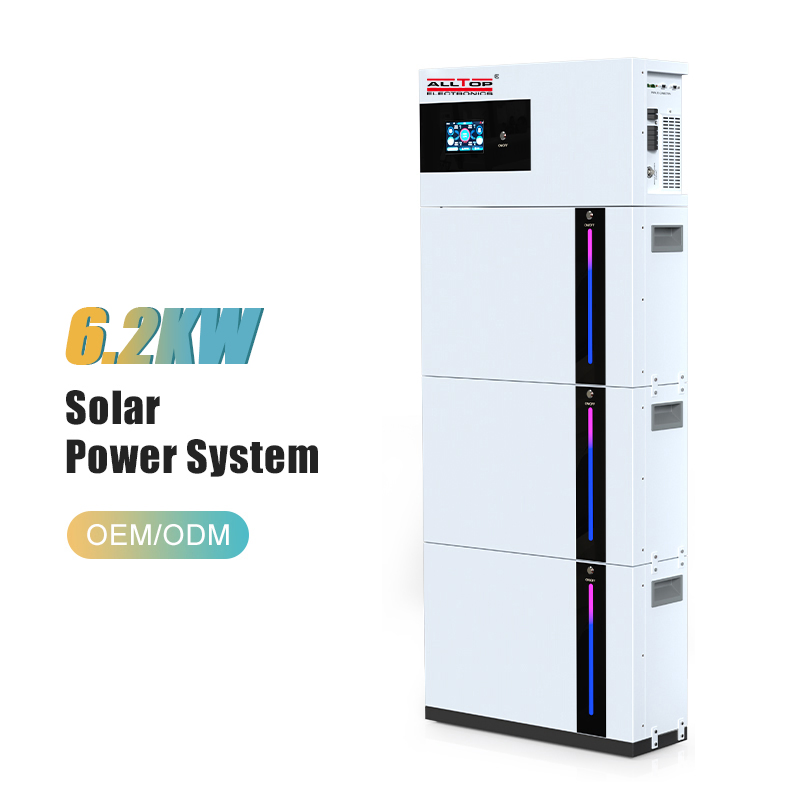 Advanced Grid-Tied Hybrid Solar Panel Energy Storage System