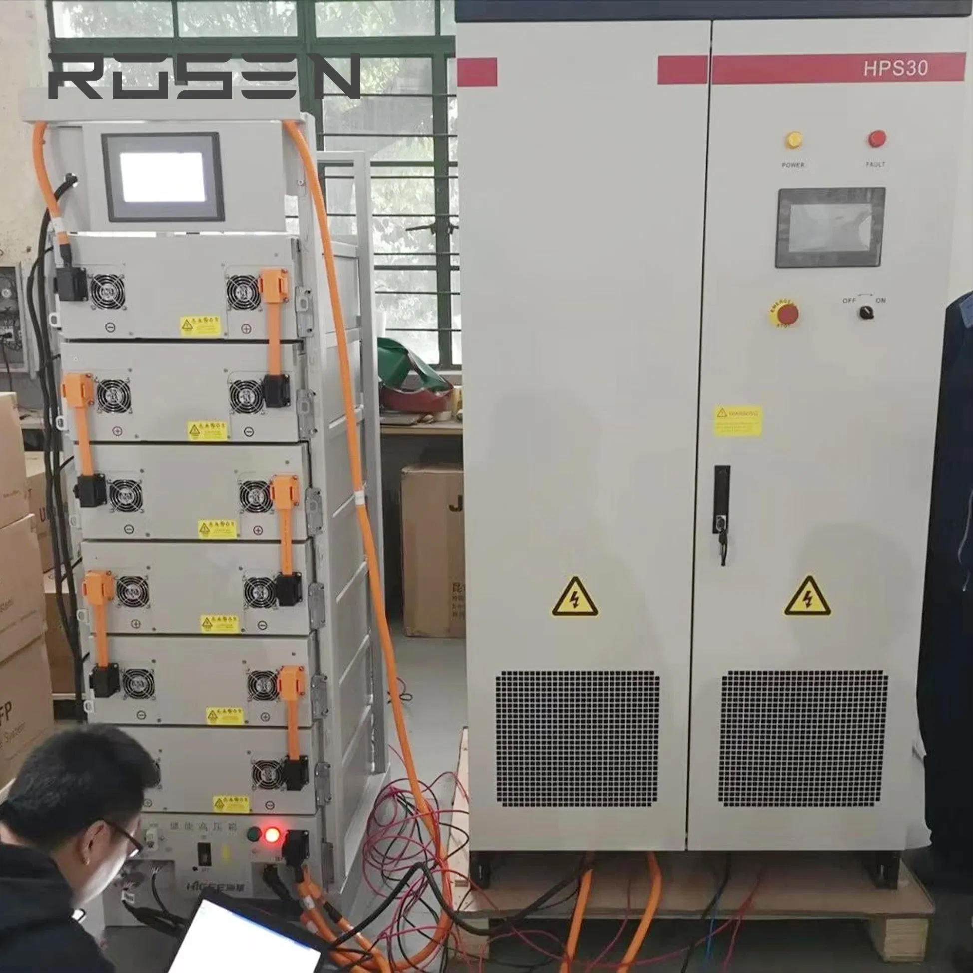 Renewable 100kw Energy Storage System Lithium Ion Battery 150kwh with 100kw Bidirectional Solar Power System MPPT Converter