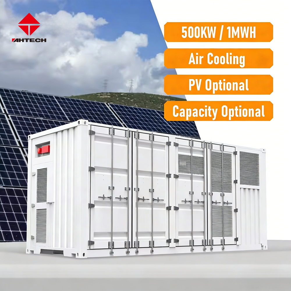 Solar Energy Battery Storage System 500Kwh 1Mwh 5Mwh Bess Containerized Energy Storage Battery