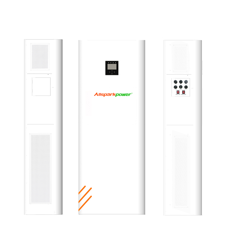 Solar Power Generation 8 kW 19.2 kWh LiFePO4 Wall-Mounted All-in-one Hybrid Grid CAN Energy Storage System for Residential Use