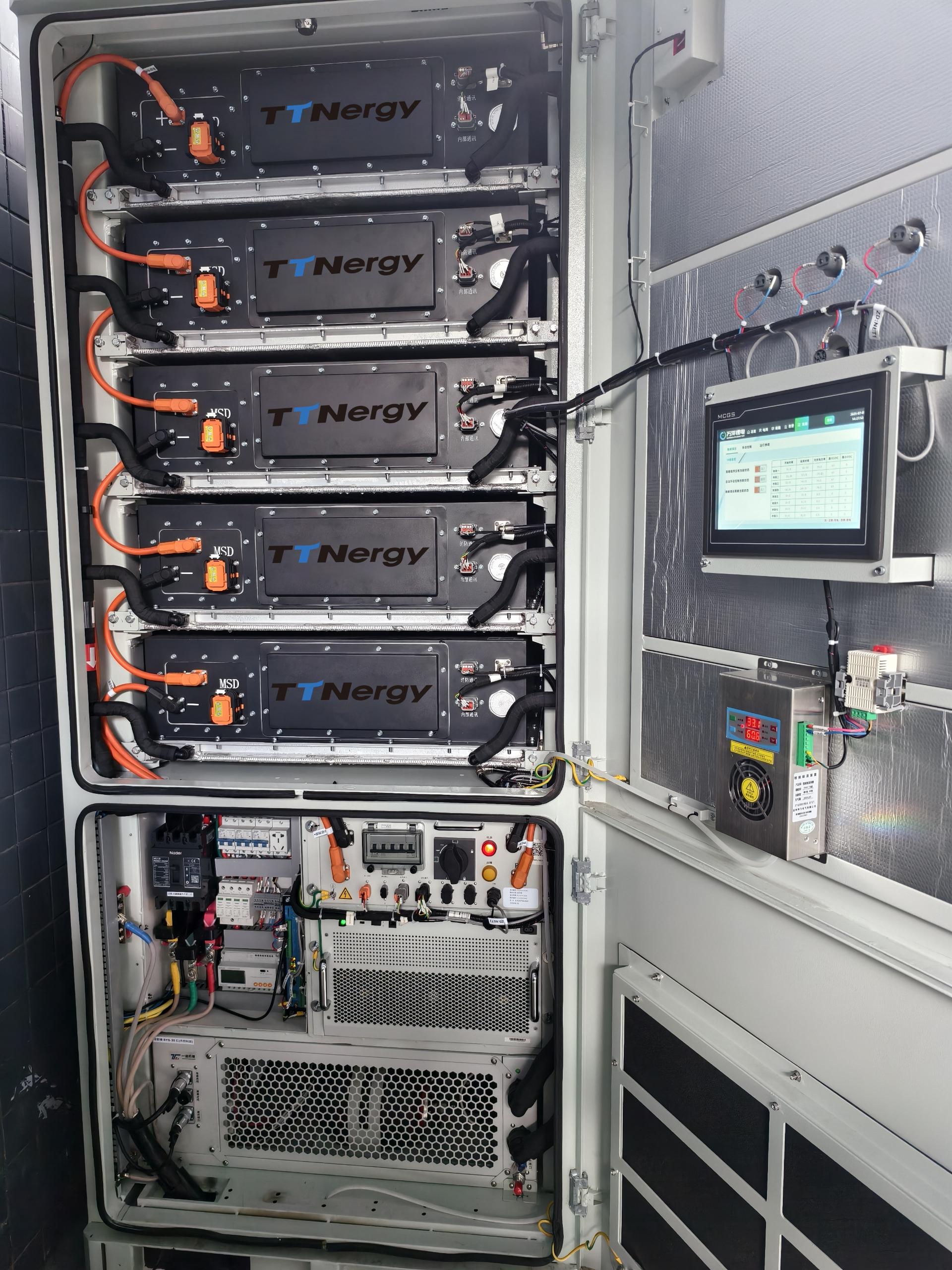 100kWh 215kWh 261kWh Outdoor Cabinet Industrial System Commercial Lifepo4 Battery 372kwh Bess High Voltage Energy Storage Bess