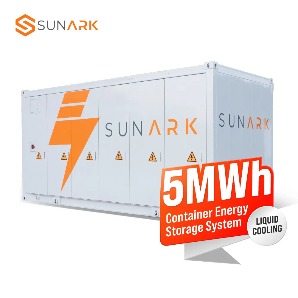 Advanced 1mwh 5mwh Solar Energy Storage Container System with Liquid Cooling LiFePO4 for Industrial Peak Shaving and Backup