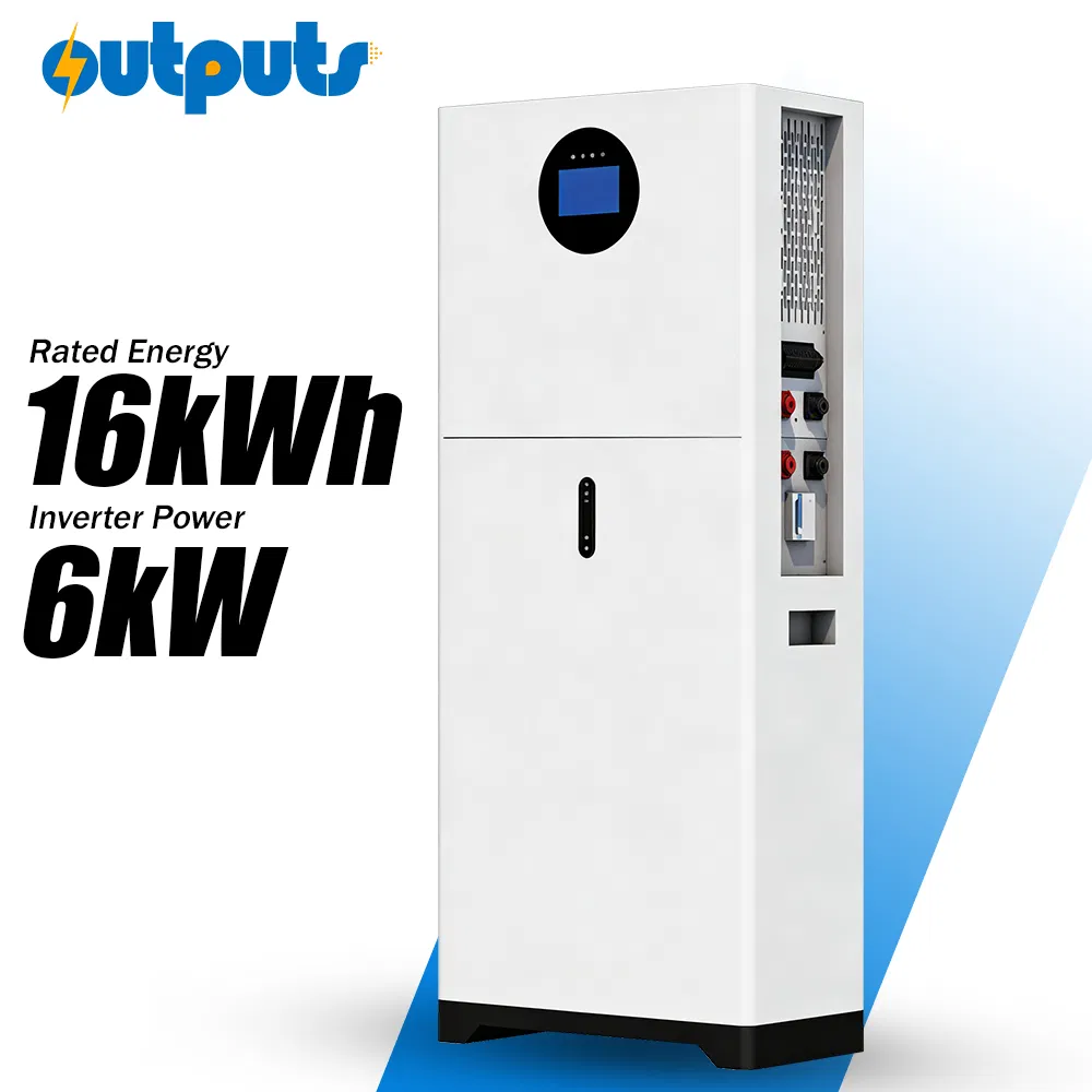 Freestanding All-in-One Ess 16kwh+6kw &amp; 16kwh+12kw Solar Power Lithium Battery Energy Storage System for Home Backup
