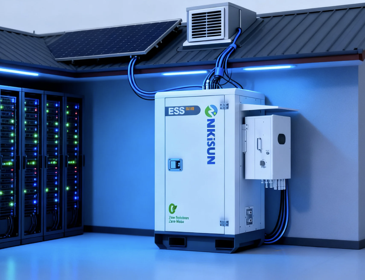 NIKiSUN OEM 30kWh 40kWh Energy Storage Battery System Industrial Commercial ESS Solar Energy Storage Factory Working Energy