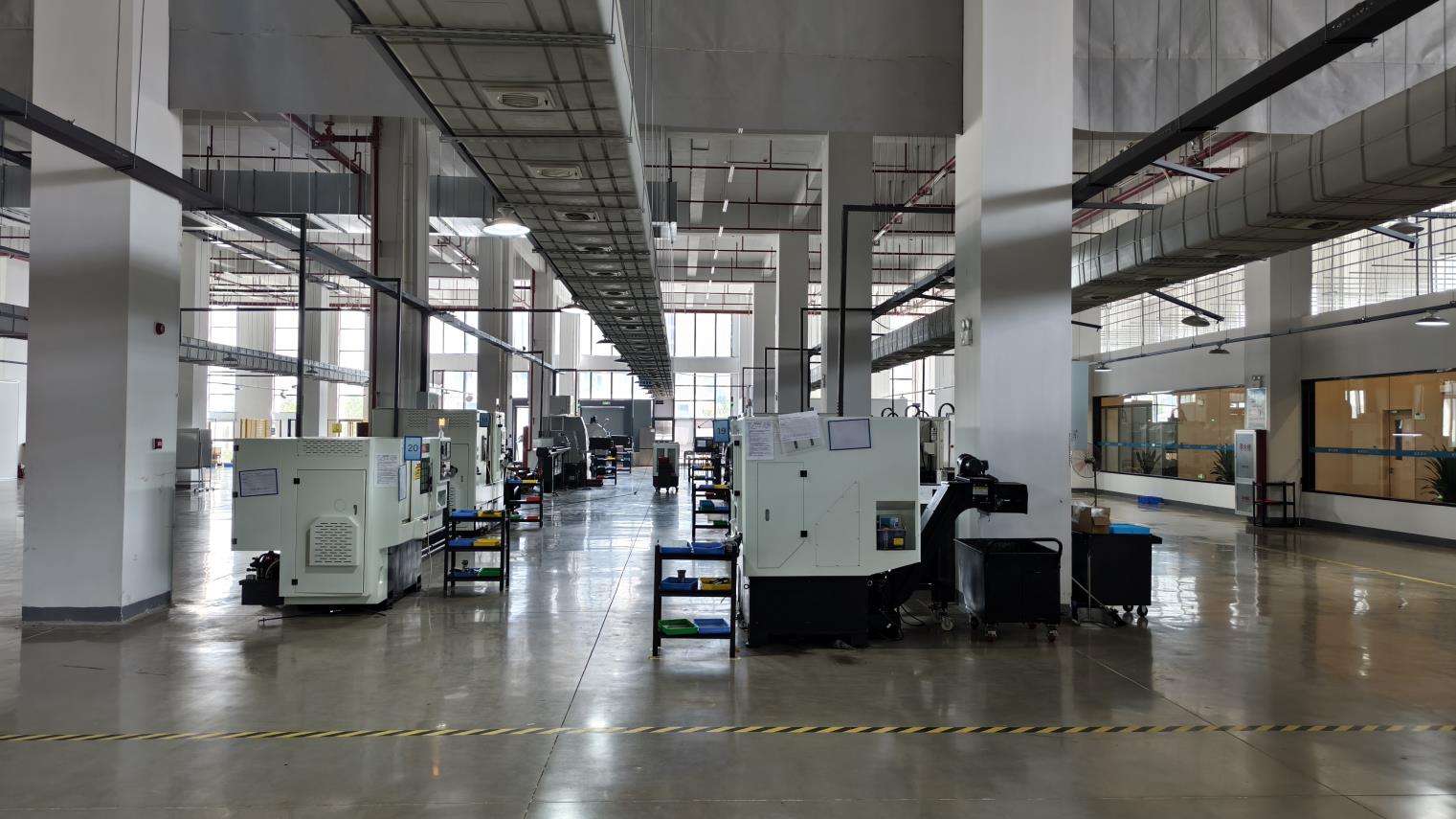 Clean room production facility for sterile orthopedic implant manufacturing