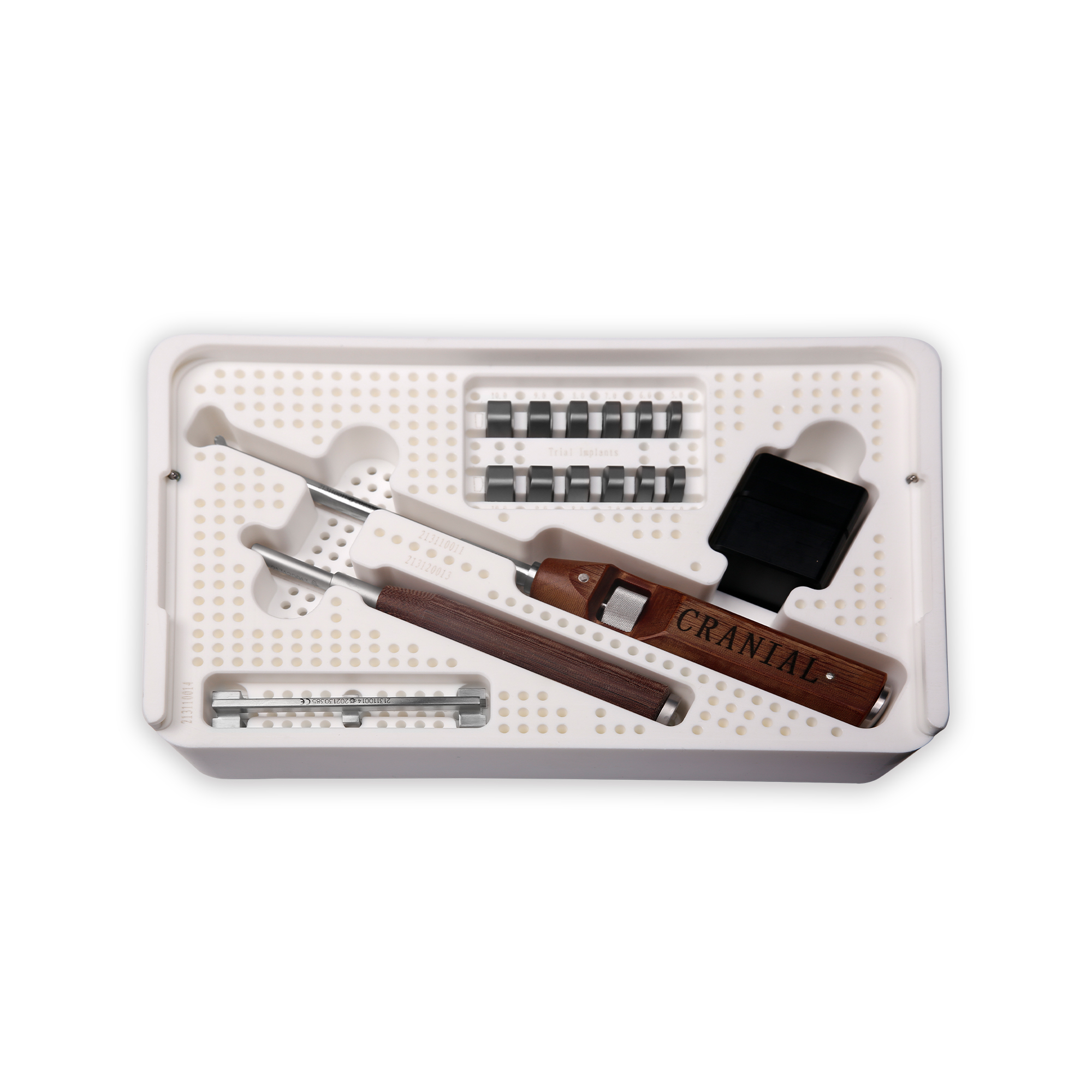CANWELL Anterior Cervical Fusion Instrument Set PEEK Cage Spine Instrument Set Surgery ACDF Cage Instrument Set CE Certified