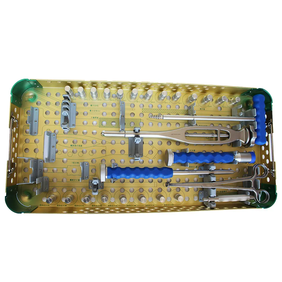 Veterinary Hip Prosthesis Joint Replacement Instrument Set