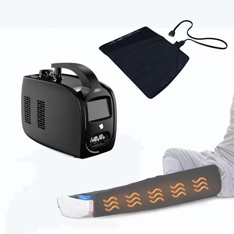 Vu-Cot03 Iceless Cold Compression Therapy Machine Medical Device with Adjustable Heat &amp; Massage for Sports Recovery