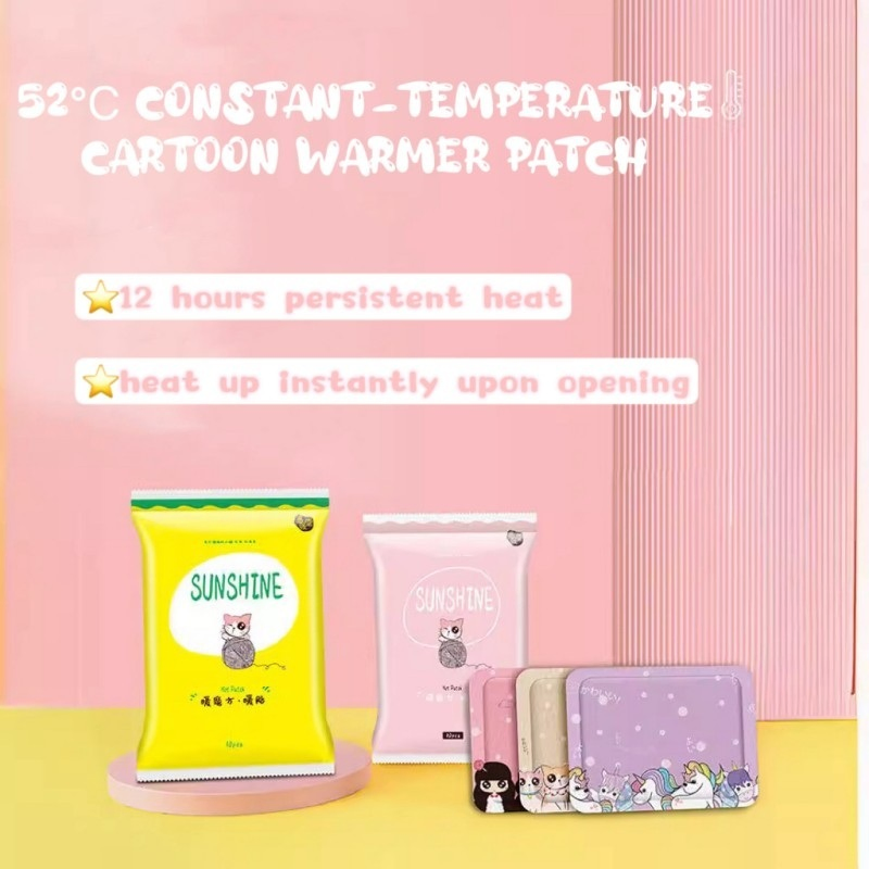 12h+Durable Heating Pack Warmer Patch for All Seasons Custom Logo &amp; Long-Lasting Warmth for Menstrual Pain Relief