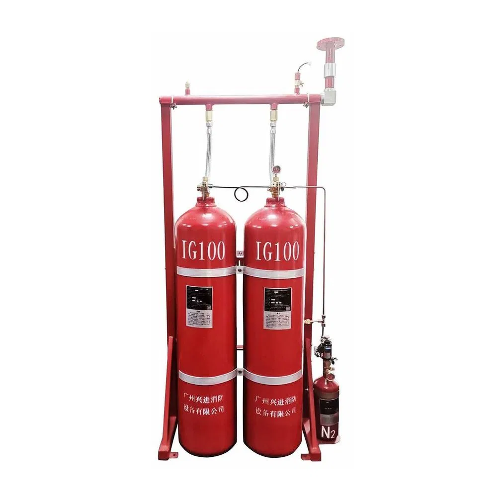Advanced Inergen Ig100 Fire Safety System for High Heat Environments