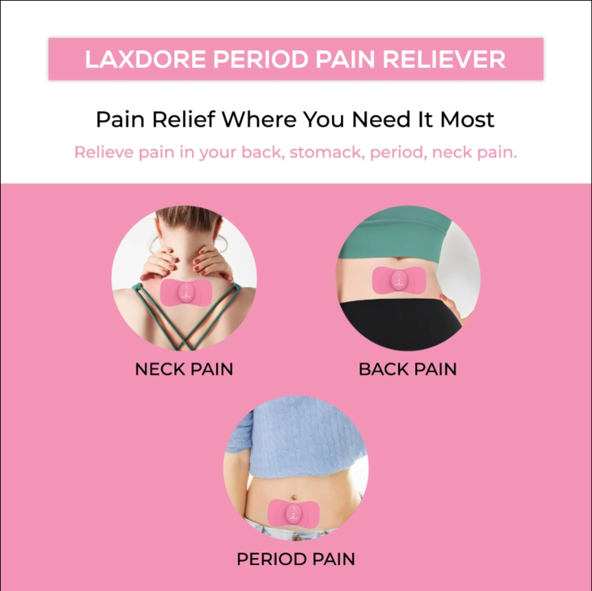 Wireless Pain Relief Device for Menstrual Cramps and Discomfort
