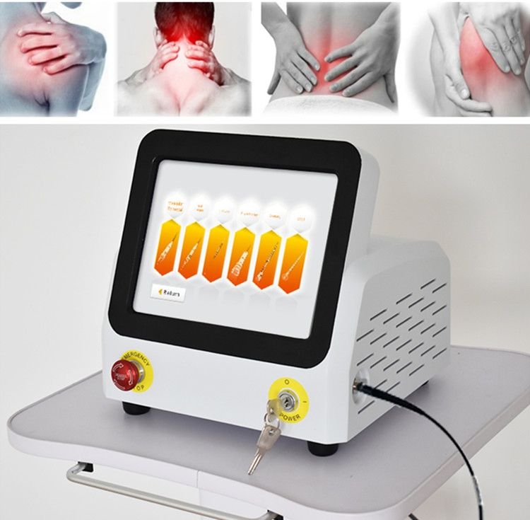 Heat Therapy Portable Physiotherapy 980nm Diode Laser Machine Multifunctional Pulse Equipment