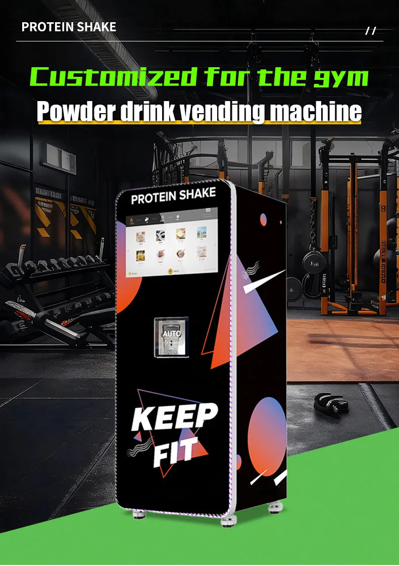 Smart Protein Shake Vending Machine