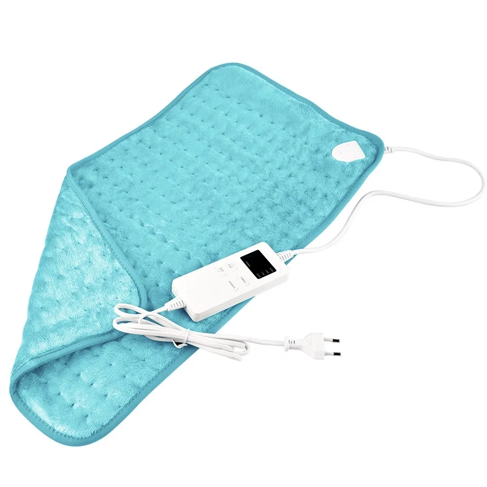 New Design Customized Medical Knee Back Leg Neck Shoulder Menstrual Electric Heating Pad for Pain Relief