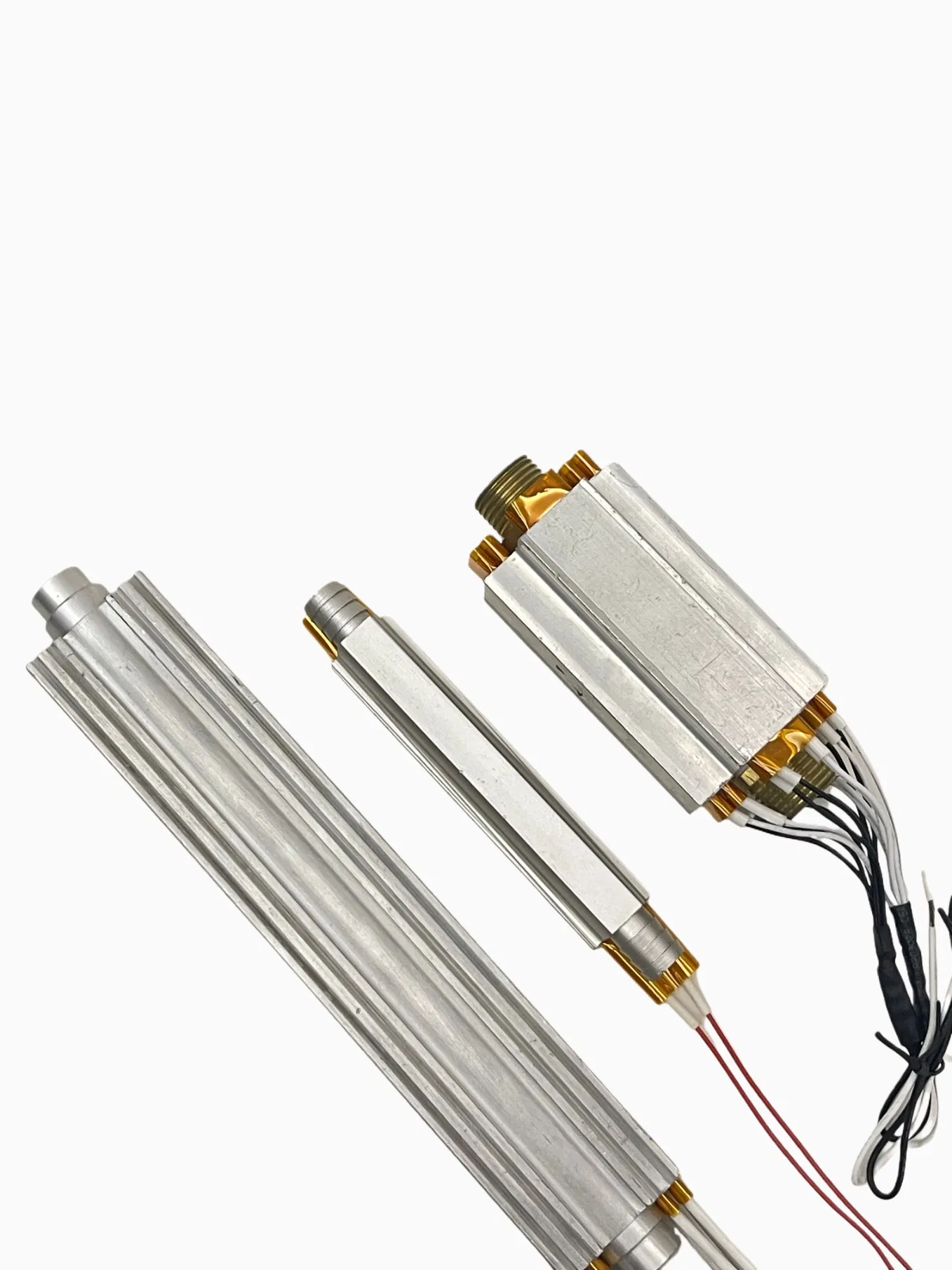 Wellness Device Fluid Heating - Flow-Through Liquid PTC Heater, Self-Regulating Module