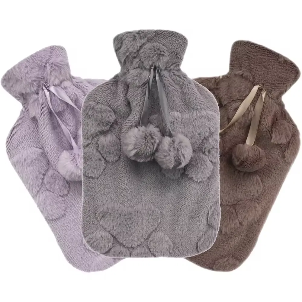 High Quality Cheap Price Classic Design Menstrual Cramps Pain Relief 2L Rubber Electric Hot Water Bottle Bag