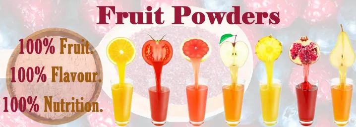 Tart Cherry Powder Banner