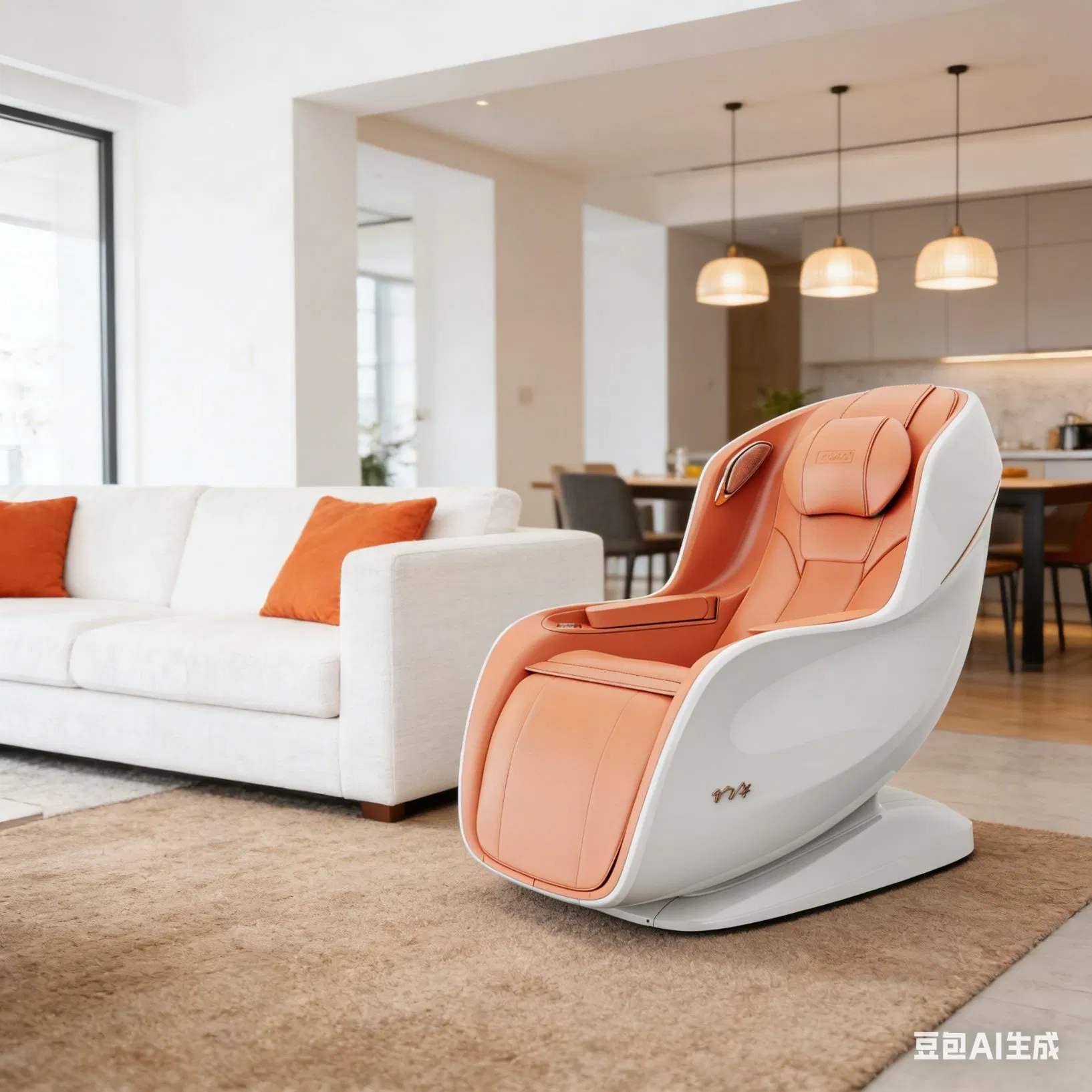 Space Save Modern Design Muscle Relaxation Health Care Equipment Heat Therapy Full Body Zero Gravity Electric Massage Chair