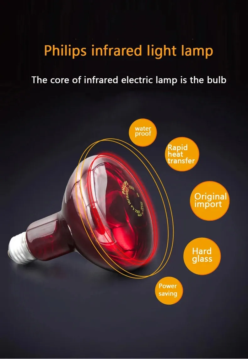 Infrared Heat Lamp Therapy 8